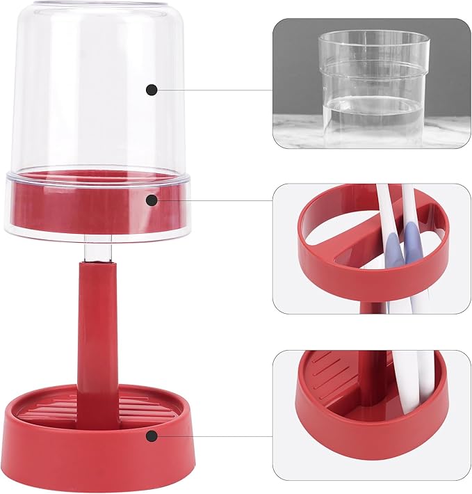 Height Adjustable Toothbrush Holder