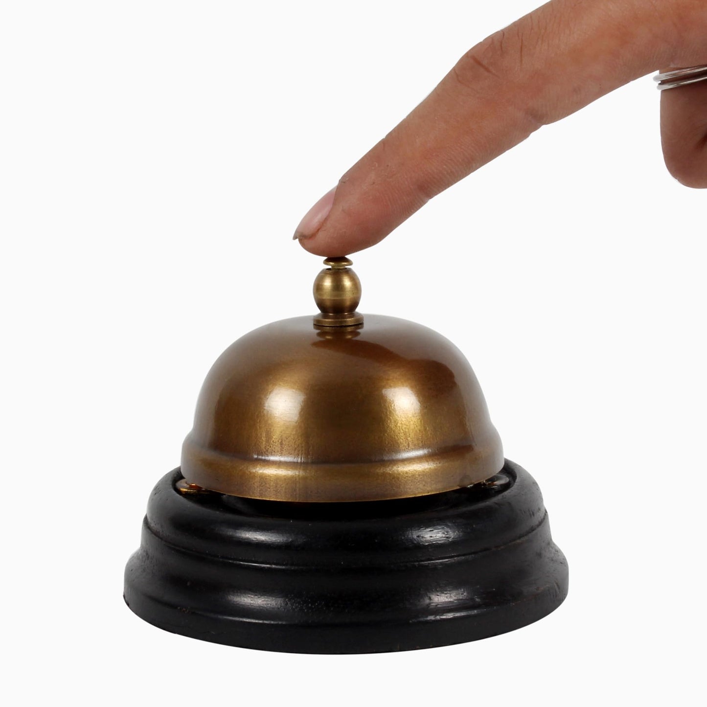 Antique Brass Classic Service Desk Bell