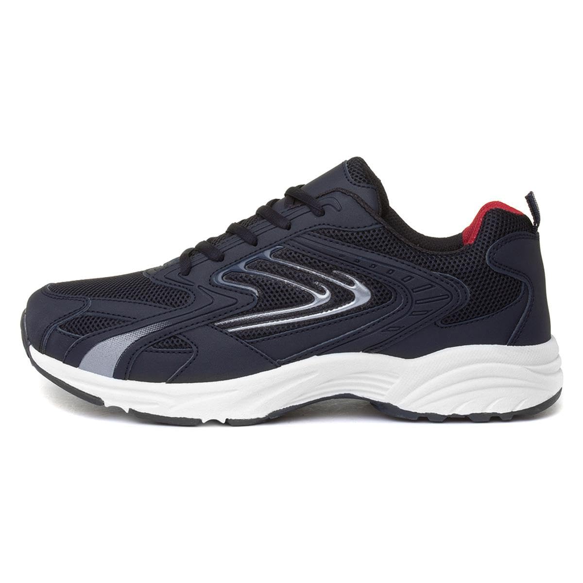 XL Mens Navy Lace Up Trainer - Size 9 UK - Blue