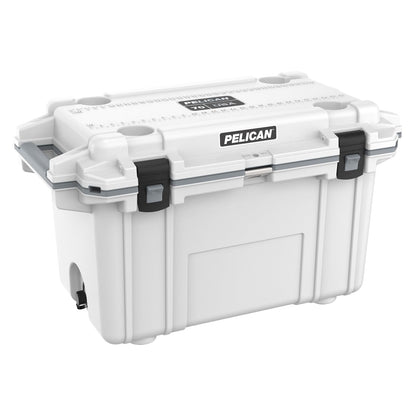 Pelican 70 Quart Elite Cooler (White/Gray)