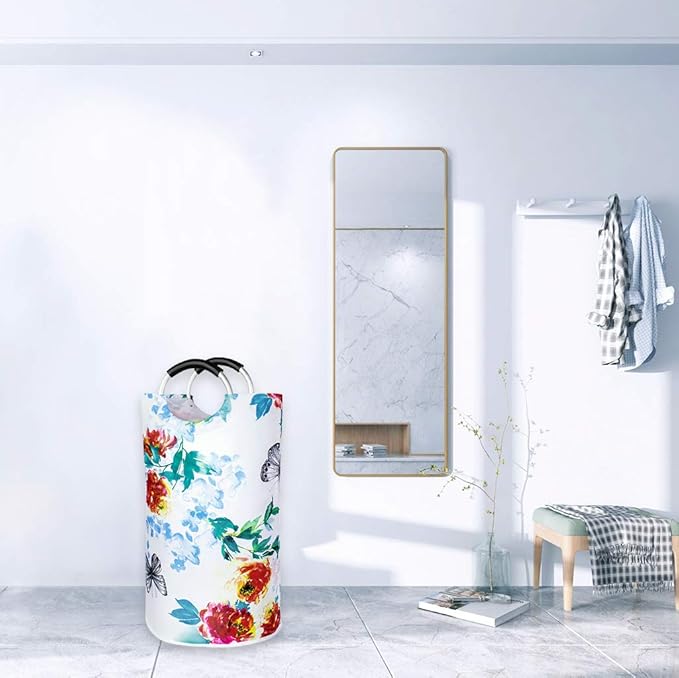 Dalykate Large Laundry Basket 82L Collapsible Oxford Fabric Laundry Hamper