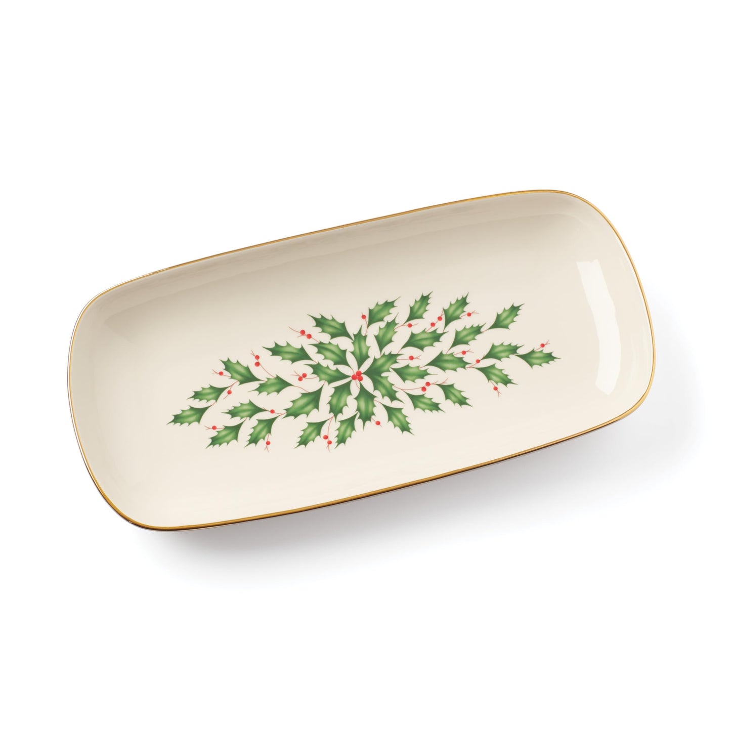 Lenox 869997 Holiday Bread Tray, Christmas Hosting