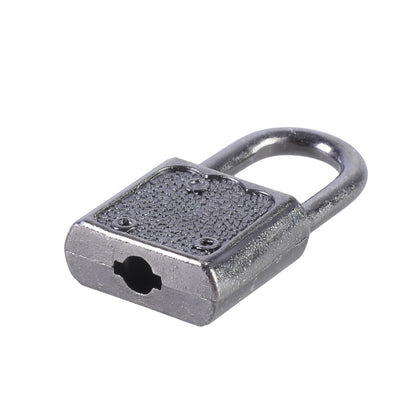 RGYBAO 5Pcs Zincs Alloy Padlock Portable Suitcases Locker Securing Lock Small Luggage Box Lock with Key Diaries Padlocks Key Lo