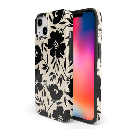Casely iPhone 13 Case | Fit Check | Neutral Checkerboard | Compatible with MagSafe | Classic Ultra Slim Design