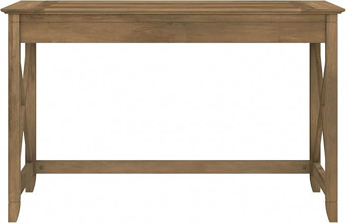 Bush Home Key West 48W Writing Desk in Reclaimed Pine