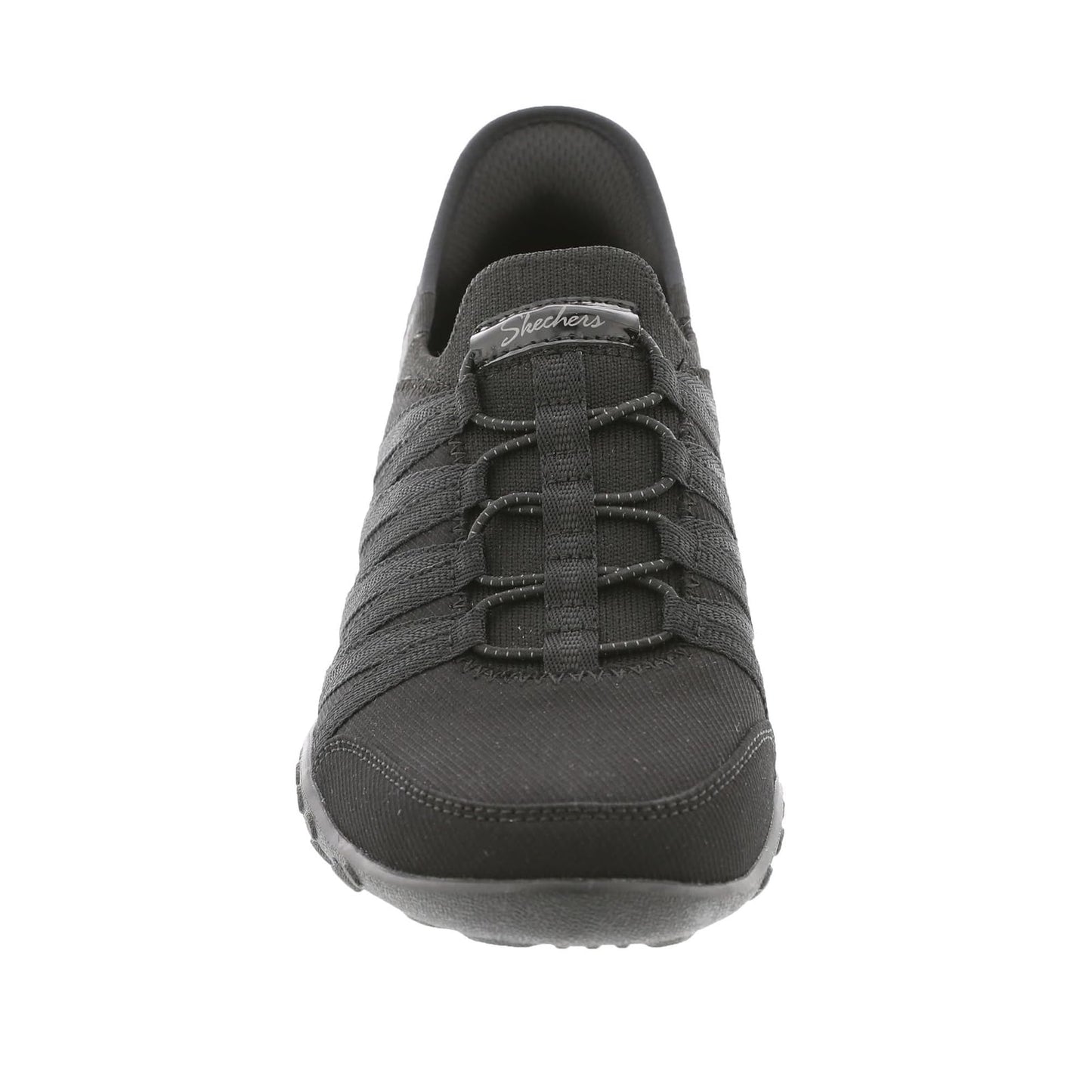 Skechers Women's Breathe-Easy ROLL-with-ME, Black Ripstop/Knit, 7 UK