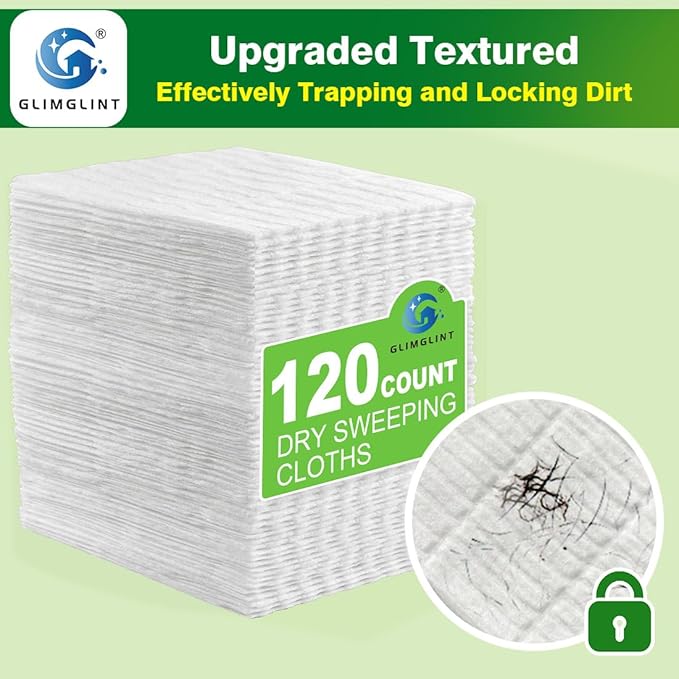 GLIMGLINT Dry Sweeping Cloths Pads Compatible