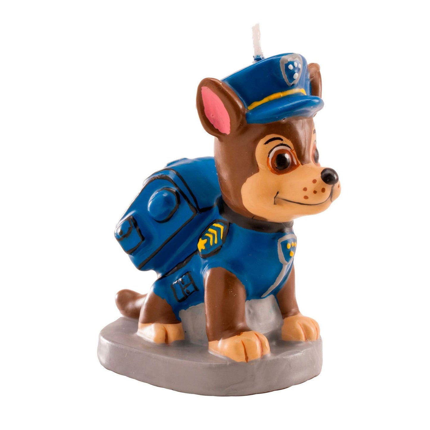 Dekora - 346170 PAT PATROUILLE Candle Figurine 3D Blue Wax 9 x 5 x 15 cm
