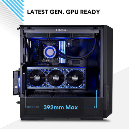 Lian Li LANCOOL 216 RGB Mid-Tower PC Case, Black - High Airflow Design with ARGB Fans