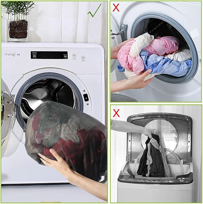 2Pcs Extra Large Mesh Laundry Bags