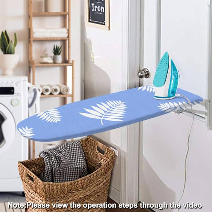SheeChung 14x42 Inch Over-The-Door Ironing Board Replacement Pad/Cover