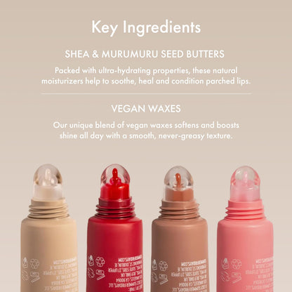 Summer Fridays Tinted Lip Butter Balm - Conditioning Vegan Lip Balm for Instant Moisture, Shine & Hydration - Sheer-Tinted, Soothing Skincare - Pink Sugar (.5 Oz)