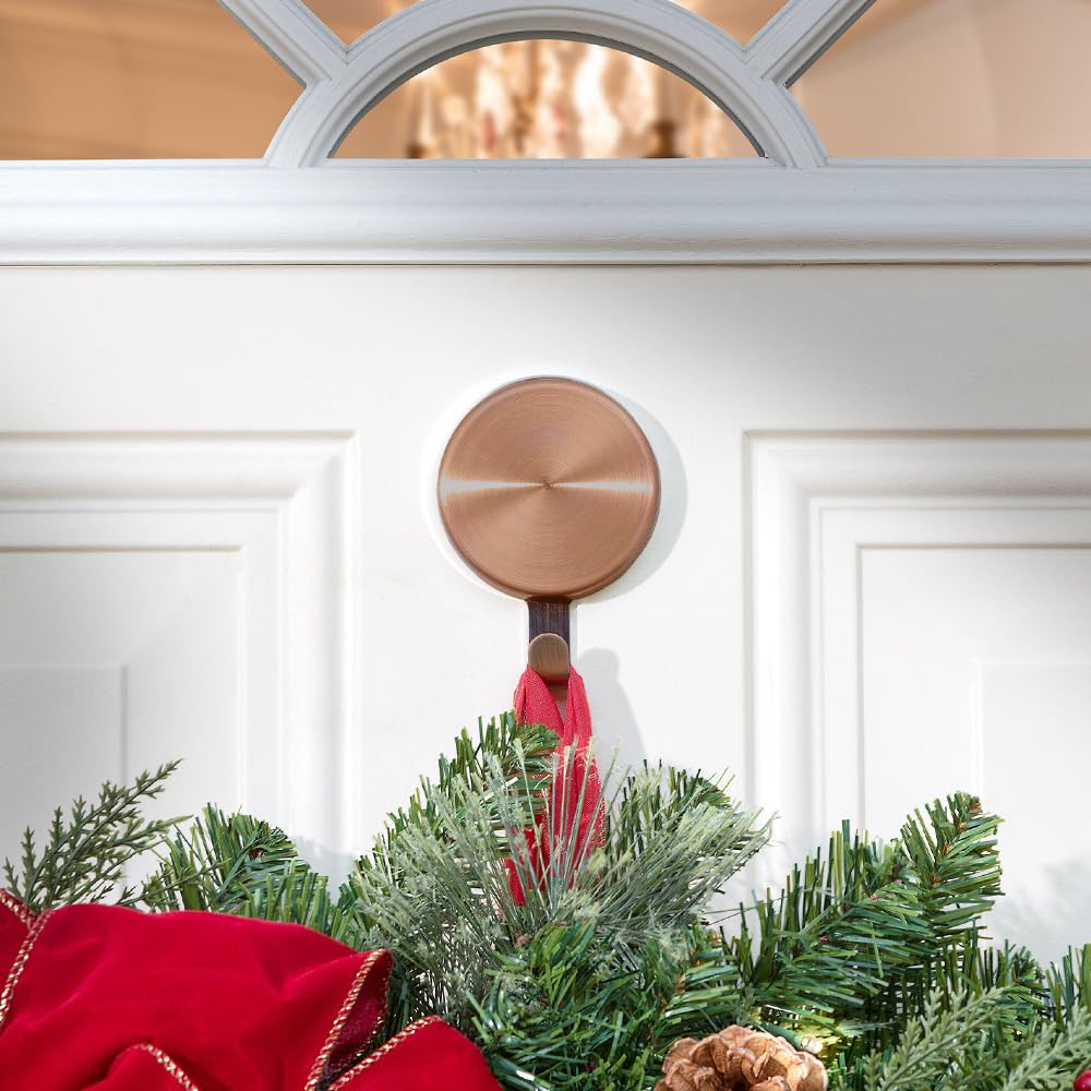 Haute Decor Attract Magnetic Hanger, 1 Pack - Strong Magnet Hook for Metal Doors and Surfaces