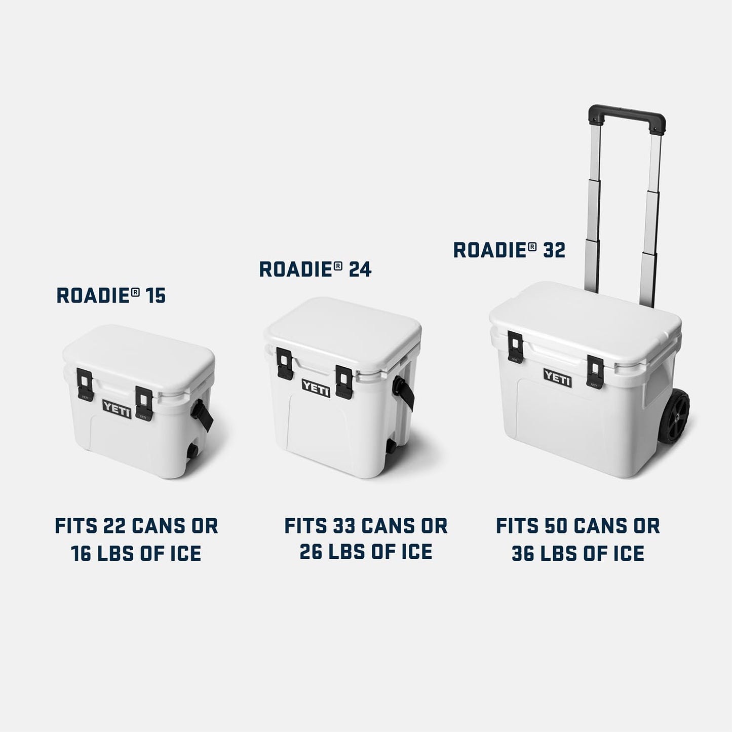 YETI Roadie 24 2.0 Hard Cooler with DoubleDuty Shoulder Strap and Drain Plug, Charcoal