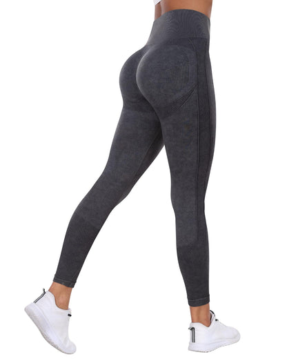 NORMOV Seamless Workout Butt Lifting Leggings - Booty Scrunch Gym Leggings for Women