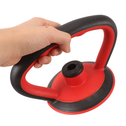 Toddmomy Adjustable Kettlebell Handle Kit Anti-Slip Grip Attachment Converter for Dumbbells Home Gym Training Accessories 12.59X7.48X4.72In