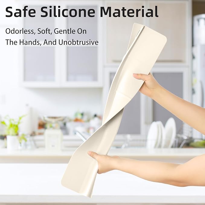 23" Ultra Silicone Sink Splash Guard Released in 2025/Dec, Self-Draining Water