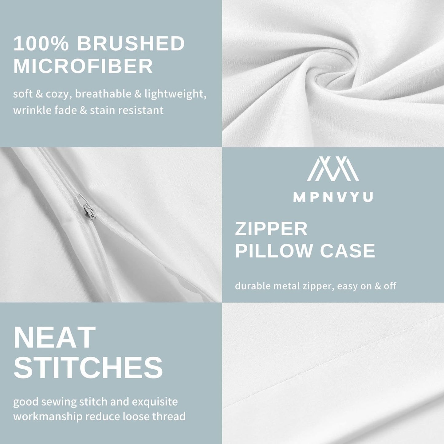 MPNVYU Red Panda Sheets Queen Sheet Set, Cute Animal Bed Sheets, Wildlife Bedding Bedroom Decor, Soft Microfiber Deep Pocket Fitted Sheet & Flat Sheet & 2 Pillowcases