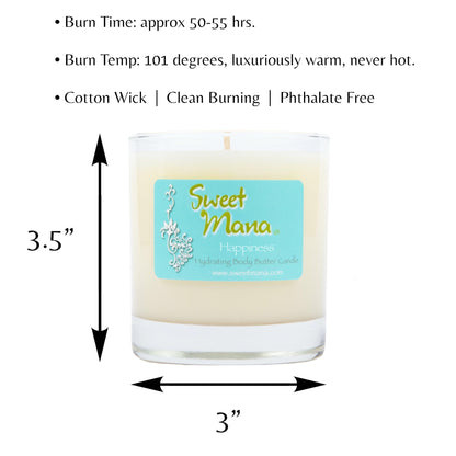 Dream Lotion Candle | Lavender + Frankincense + Myrrh | Massage Candle | Luxury Soy Candle | Aromatherapy Candle | Body Butter | Hand Poured in USA | 9 oz. | Sweet Mana