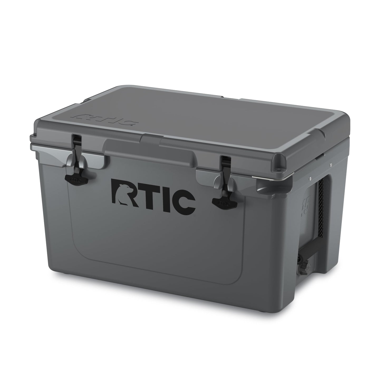 RTIC 45QT Ultra-Tough Cooler Hard Insulated Portable Ice Chest Box for Beach, Drink, Beverage, Camping, Picnic, Fishing, Boat, Barbecue, Dark Grey