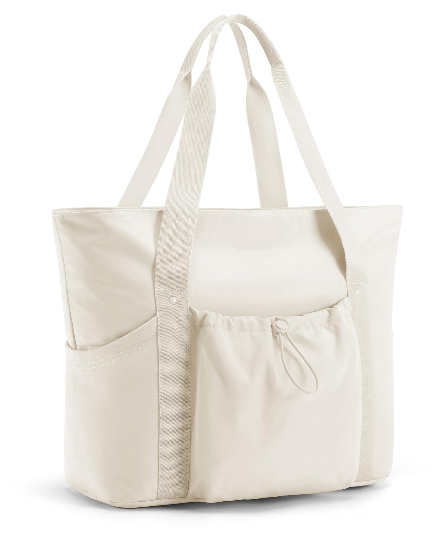 BAGSMART Women Tote Bag Large, Travel Tote Shoulder Bag with Compartment and Zipper, Top Handle Handbag for Travel, Work, Beach, Gym, Shop