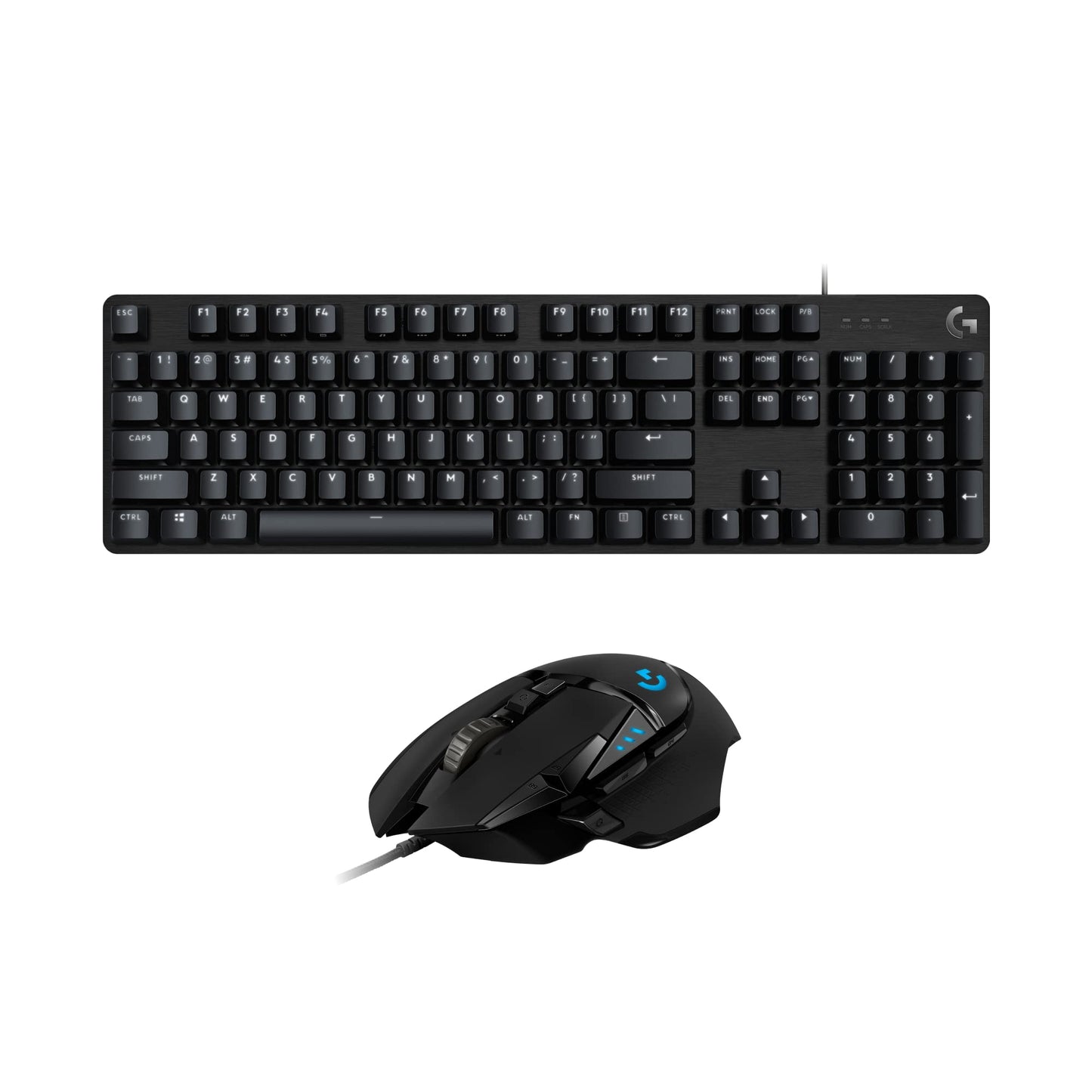 Logitech G502 Lightspeed Wireless Gaming Mouse with Hero 25K Sensor, PowerPlay Compatible, Tunable Weights and Lightsync RGB - Black