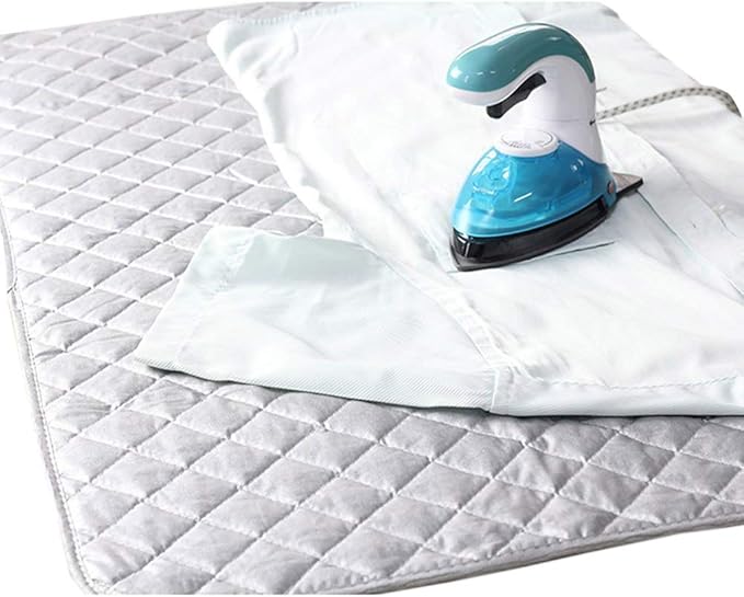 Magnetic Ironing Pad Mat, Portable Travel Ironing Board Replacement Blanket