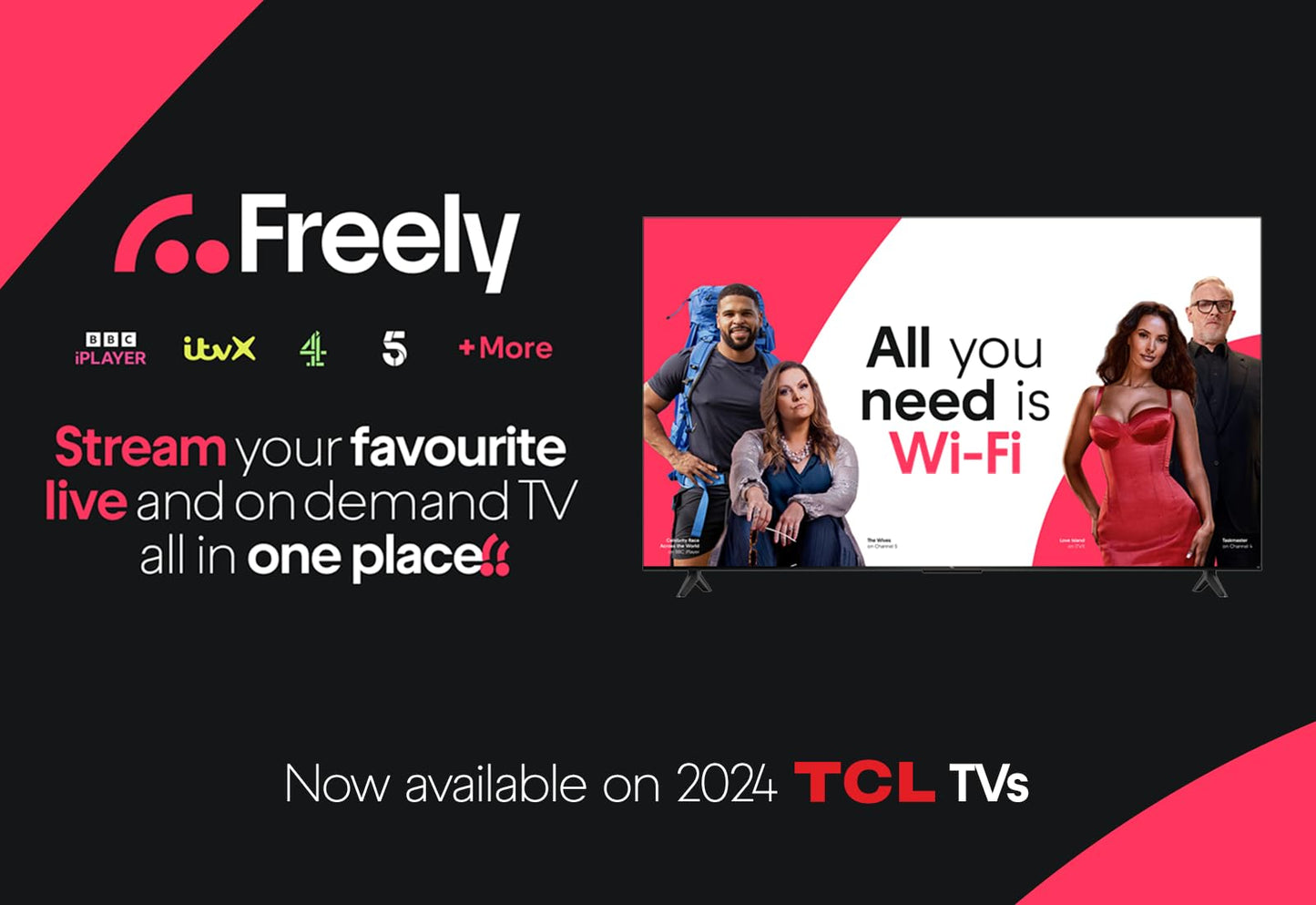 TCL 55PF650K 55-inch 4K Ultra HD, HDR TV, Smart LED Fire TV (Dolby Vision, Dolby Atmos, DTS, HDR 10, Alexa built-in, Airplay2, Miracast)
