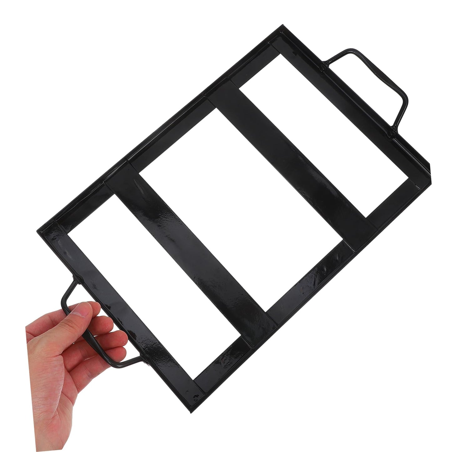 IWOWHERO Restaurant Salt Plate Stand Bbq Supply Stainless Salt Plate Rack Grilling Accessory Kitchen Tool
