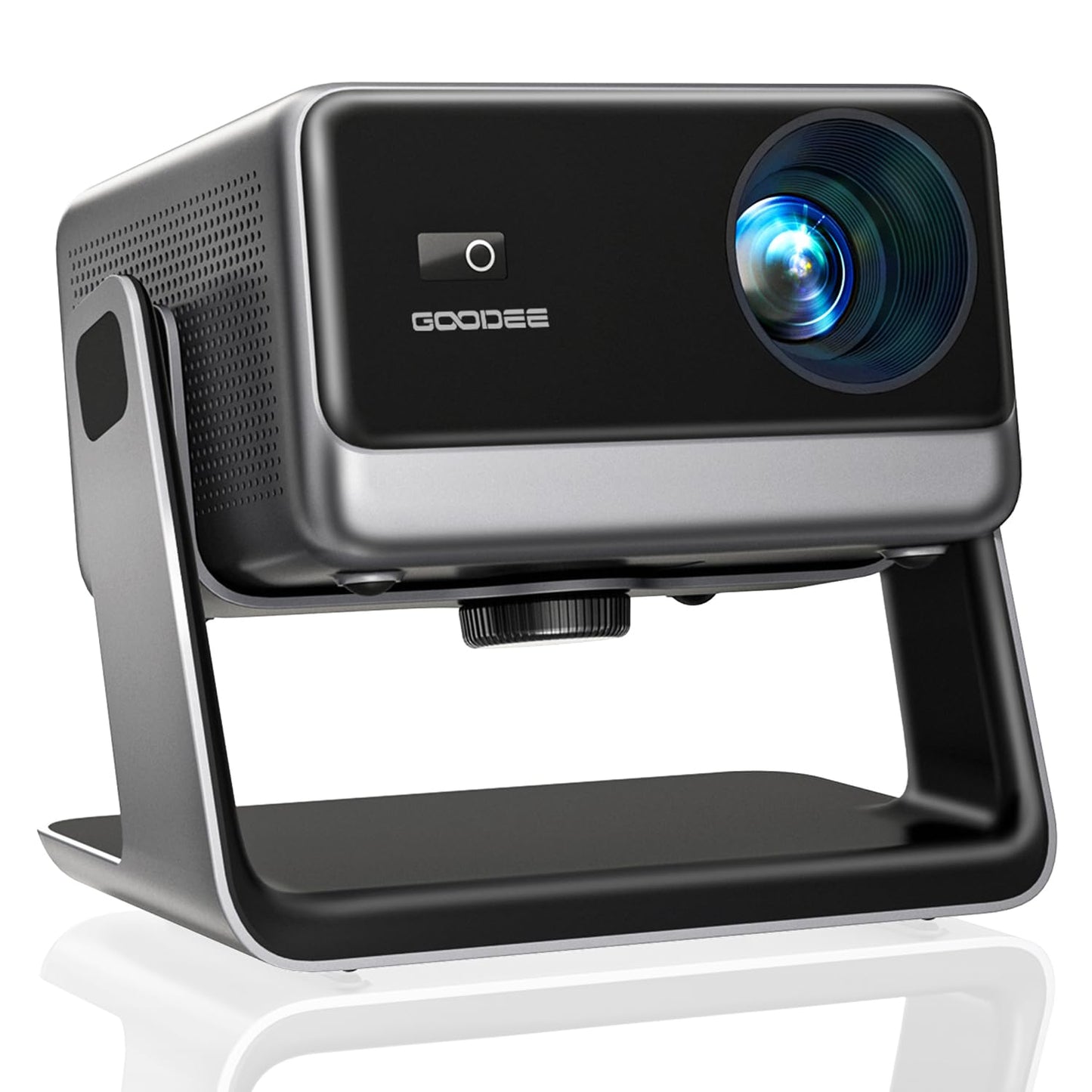 Goodee Viedo Projector With Wifi And Bluetooth, Smart Movie System/ Dolby Audio/ Auto Focus & Keystone Portable Projector, 4k Video Decode & 1080p Native For Home Theater / Outdoor