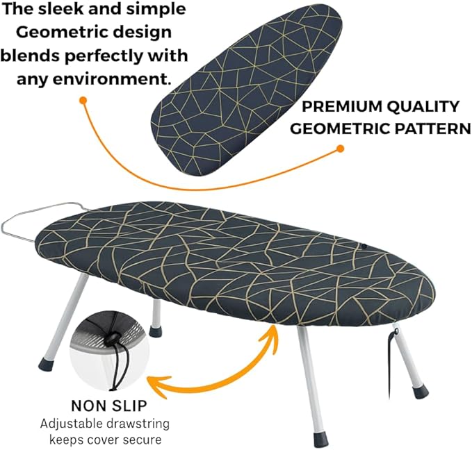 SAVUK 12 X 30 inch Smart Table top Ironing Board Cover and Pad