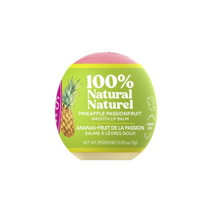 eos 100% Natural & Organic Lip Balm- Strawberry Sorbet, All-Day Moisture, Dermatologist Recommended for Sensitive Skin, Lip Care Products, 0.25 oz