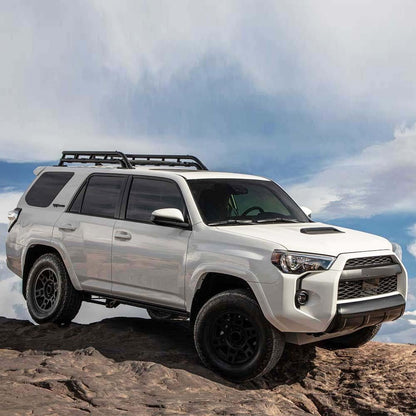 EZREXPM Roof Rack Basket Fit for Toyota 4Runner 2010-2024 Rooftop Cargo Basket Extra Bars Luggage Carrier