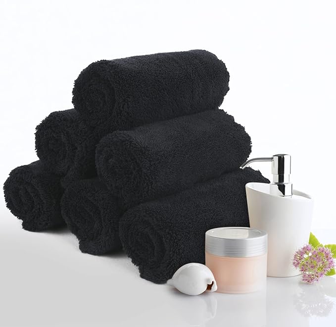 SUNLAND Microfiber Face Cloth Reusable Makeup Remover Facial Cleansing Towel
