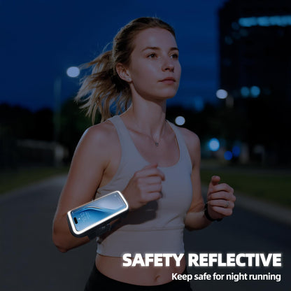Wristbands Phone Holder for Running, Forearm Running Armbands for iPhone 16/15 Pro/14 Plus/13/11/XR/XS, Galaxy S24/S10, Supports Thick Phone Cases, Fits Up to 6.9'' Phones
