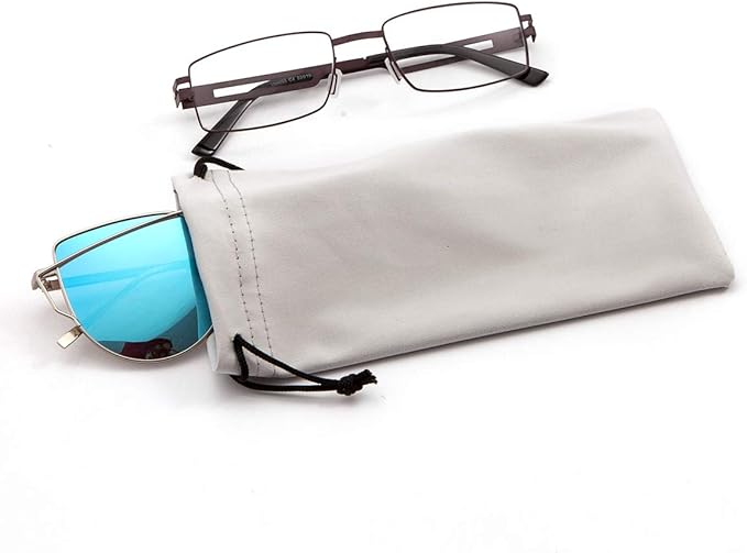 TRIUMPH VISION Soft Eyeglass Pouch 3 Pack