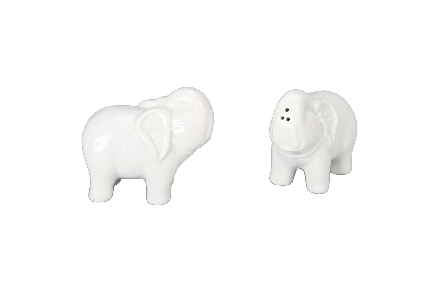 BIA Cordon Bleu Elephant Salt and Pepper Shakers, White (904062GS1SIOC)