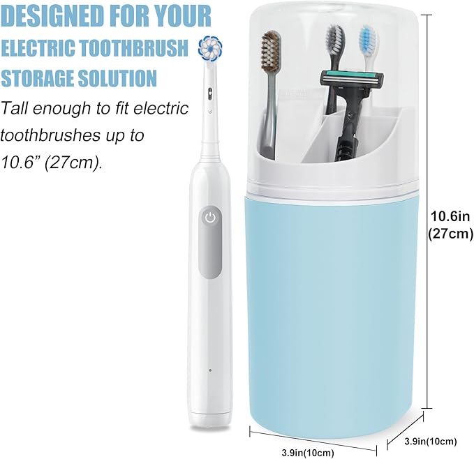 Tall Electric Toothbrush Holder