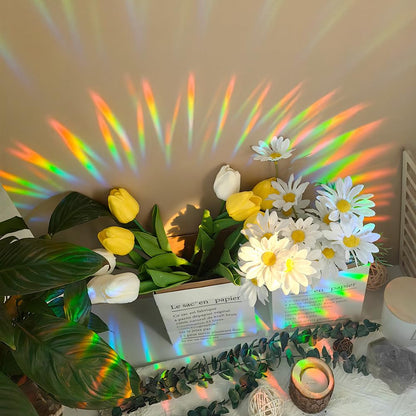 8 Inch Sun Catchers Indoor Window, Acrylic Rainbow Suncatcher Window Hanging Decoration for Living Room Bedroom Summer Home Balcony Ornaments Decoration (207 Butterfly)