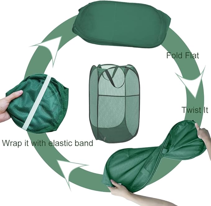 2Pack Collapsible Laundry Basket