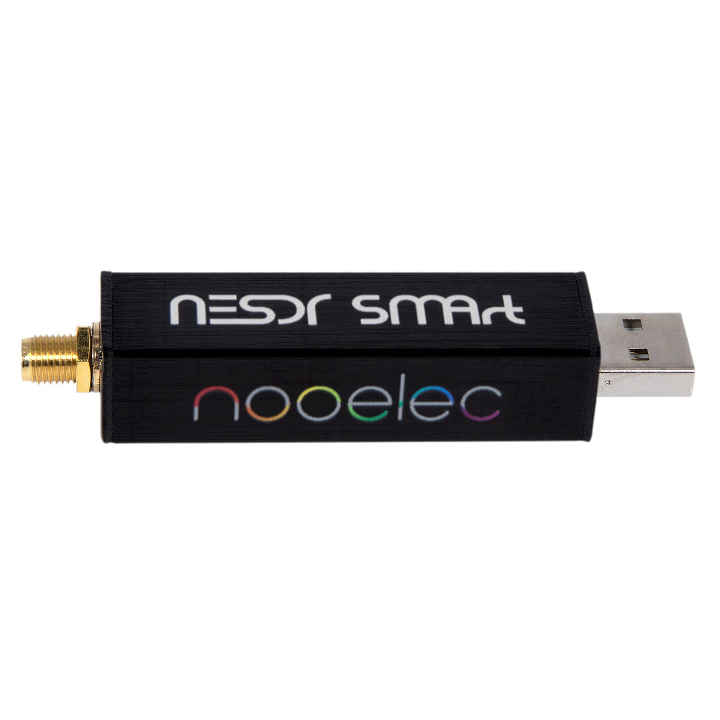 Nooelec RTL-SDR v5 Bundle - NESDR SMArt HF/VHF/UHF (100kHz-1.75GHz) Software Defined Radio. Premium RTLSDR w/ 0.5PPM TCXO, SMA Input, Aluminum Enclosure & 3 Antennas. RTL2832U & R820T2-Based Radio