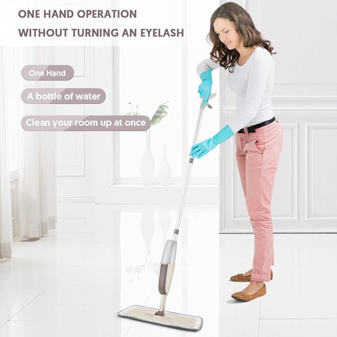 Spray Mops for Floor Cleaning: MEXERRIS Wet Mop