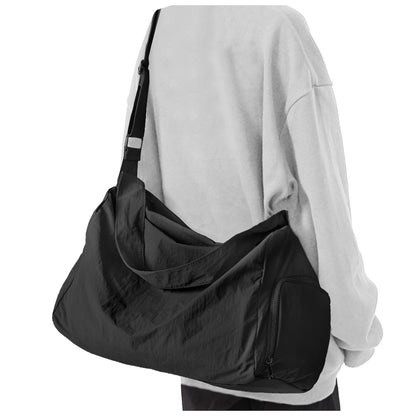 Small Gym Bag with Shoe Compartment, Workout Sport Duffle Bag for Women Travel, Waterproof Shoulder Overnight Bags Lightweight Carry on Tote Bags for Swim, Yoga, Dance
