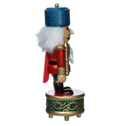 Kurt Adler Wooden Musical Soldier Nutcracker, 8.5-Inch