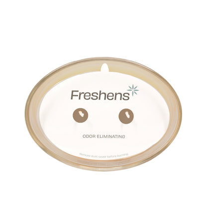 Carolina Freshens Vanilla Honey Odor Eliminating Highly Fragranced Candle for Home Scented, Eliminates 90% of Pet, Smoke, Food and Other Smells Quickly, 2 Wick, 14 oz - Made in the USA