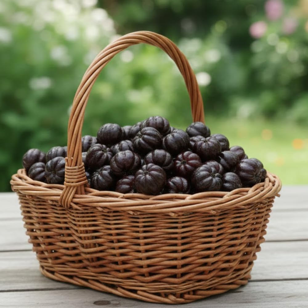 Black Surinam Cherry Tree Live Plants, Cherry Plant from 2 to 3 Feet Tall, Edible and Sweet Cherry Fruit Tree, 1 Gallon Pot, Easy Care for Outdoor Gardening