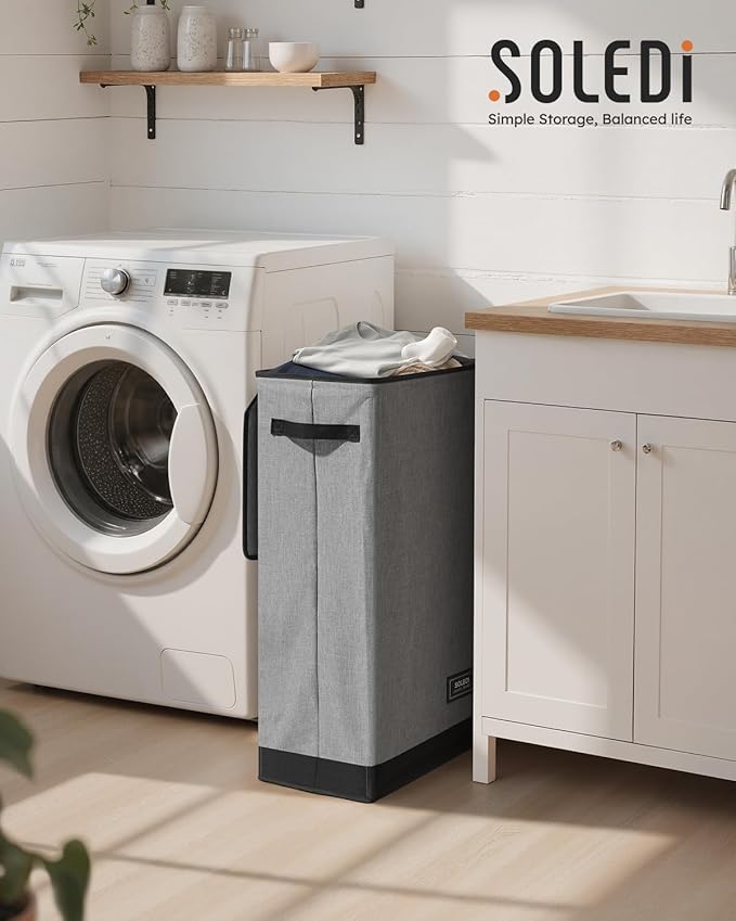 SOLEDI Slim Laundry Hamper