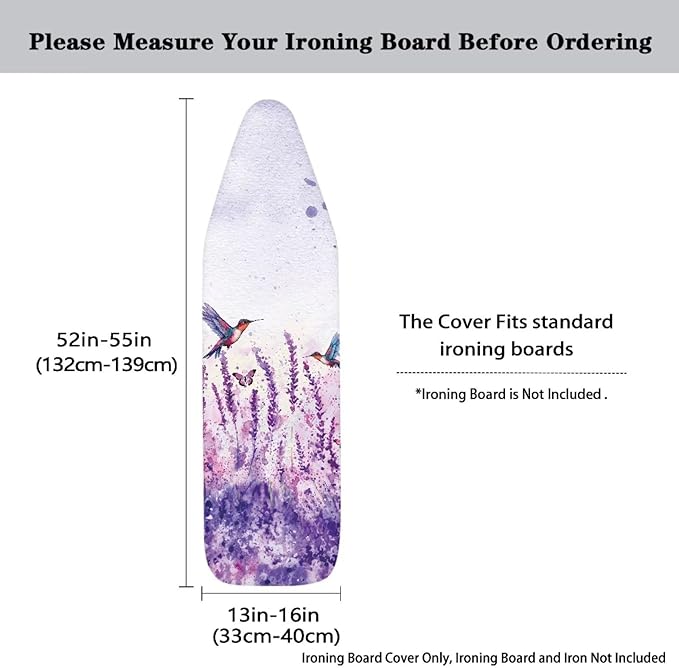 Lavendor Bird Ironing Board Cover