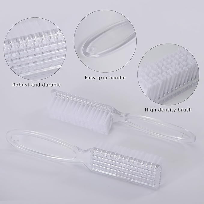 Yebeauty Nail Brush Fingernail Cleaner, 4 Pack Hand Scrub Cleaning Brush
