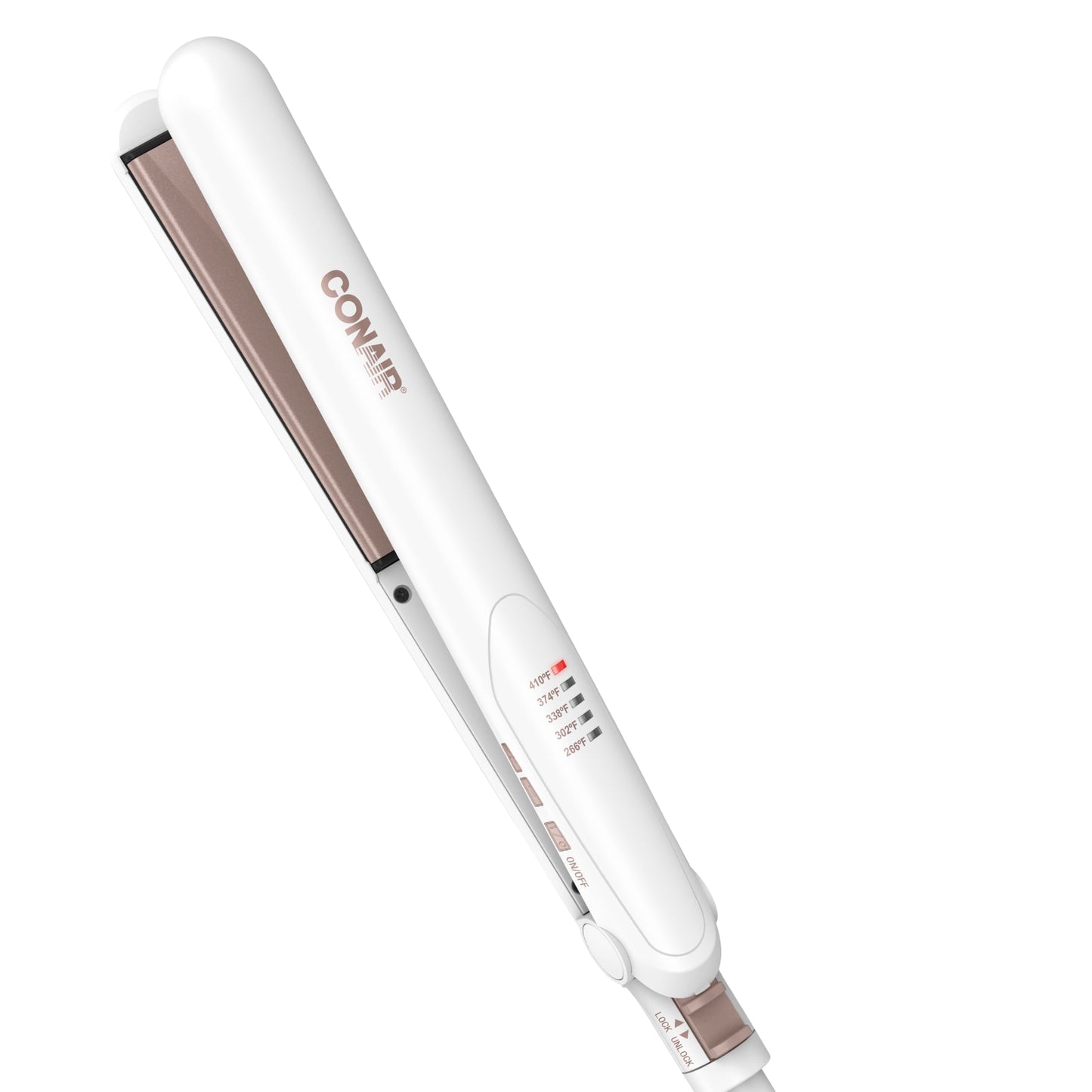 Conair Double Ceramic Flat Iron, 1 1/2-inch Wet-to-Dry Hair Straightener